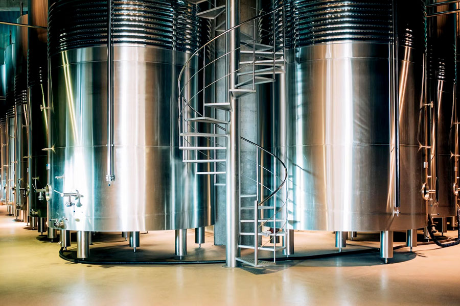 Dievo Service, Fabricación de tanques de acero inoxidable grado alimenticio